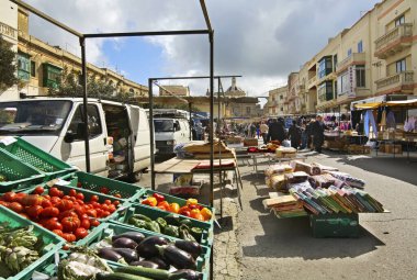 Rabat 'ta Santa Rita Caddesi. Malta