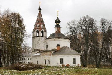 Plyos 'taki Kutsal Bakire Meryem Katedrali. İvanovo oblast. Rusya