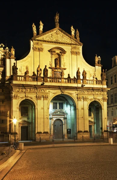 Церква Святого Сальватора Празі Чеська Республіка — стокове фото