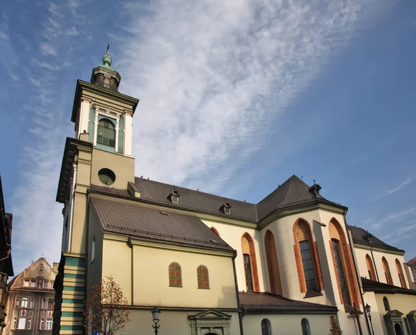 Igreja Maria Madalena Cieszyn Polónia — Fotografia de Stock