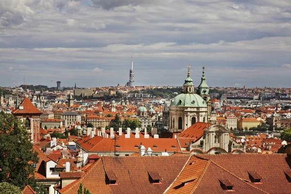 Vue Panoramique Prague République Tchèque — Photo