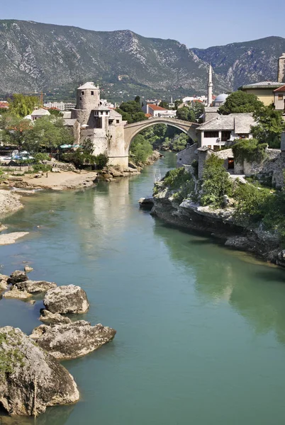 Vieux Pont Mostar Bosnie Herzégovine — Photo