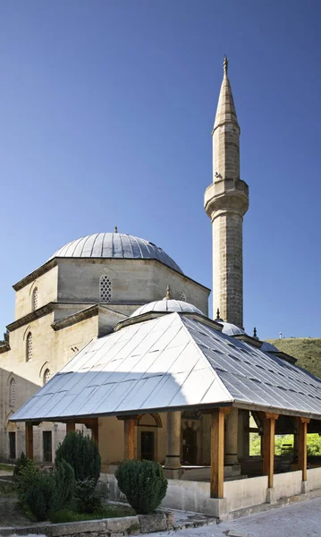 Mesquita Koski Mehmed Pasha Mostar Bósnia Herzegovina — Fotografia de Stock