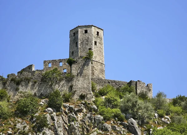 Gamla Tornet Pocitelj Bosnien Och Hercegovina — Stockfoto