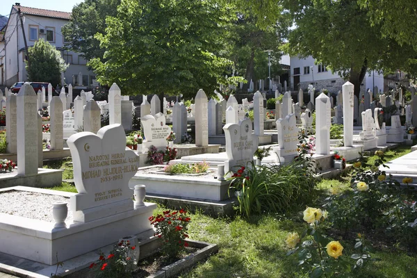 Cemetery Mostar Bosnia Herzegovina — Stock Photo, Image