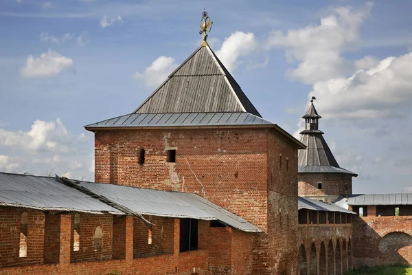 Spasskaja Redder Taynitskaja Geheime Torens Zaraysk Kremlin Rusland — Stockfoto