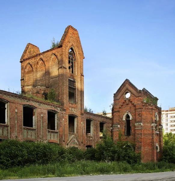 Fábrica Ruinas Ozyory Óblast Moscú Rusia — Foto de Stock