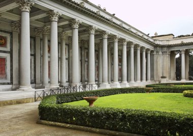 Roma 'daki Aziz Paul Bazilikası. İtalya