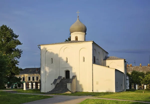 Church Assumption Marketplace Novgorod Great Veliky Novgorod Russia — Stock Photo, Image