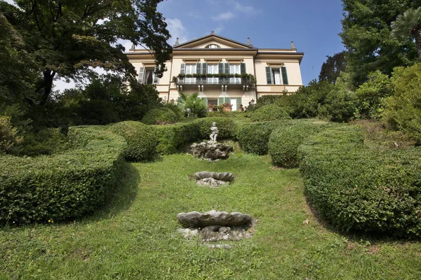 Villa Norellas Trädgård Cadenabbia Italien — Stockfoto