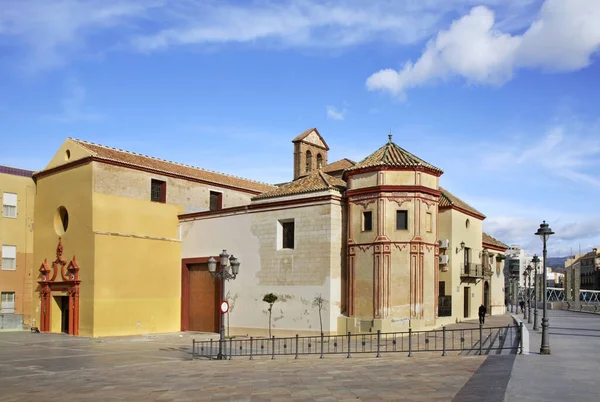 Kerk Van Santo Domingo Malaga Spanje — Stockfoto