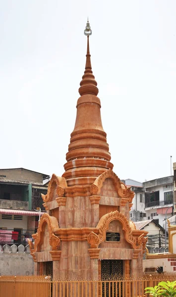 Wat Saravoan Phnom Penh Cambodge — Photo