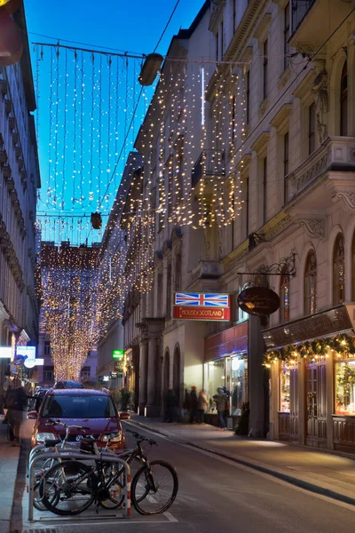 Decoraciones Navideñas Viena Austria — Foto de Stock