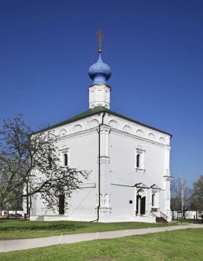 Ryazan Kremlin 'deki Dönüşüm Katedrali. Rusya