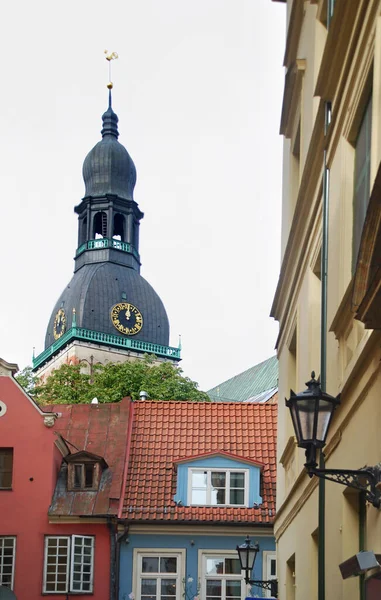 Catedral Riga Casco Antiguo Letonia — Foto de Stock