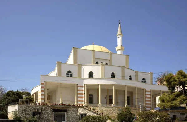 Κεντρικό Τζαμί Στο Δυρράχιο Αλβανία — Φωτογραφία Αρχείου
