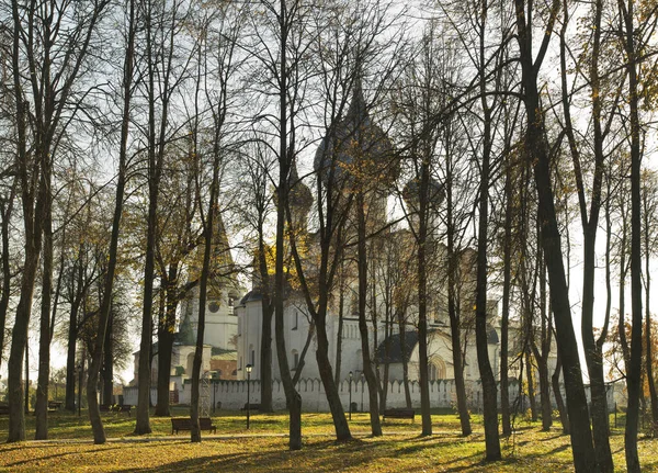 Catedral Natividad Theotokos Suzdal Kremlin Óblast Vladimir Rusia — Foto de Stock