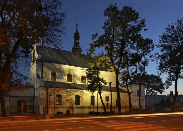 Δομινικανή Εκκλησία Και Μοναστήρι Συγκρότημα Hrubieszow Πολωνία — Φωτογραφία Αρχείου