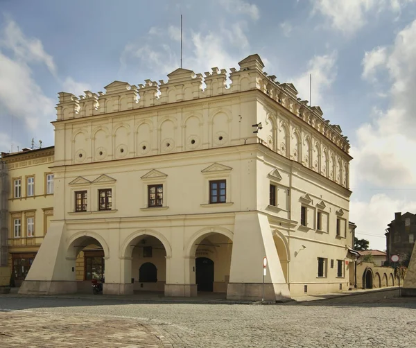 Historický Orsettiho Dům Tržišti Jaroslawu Polsko — Stock fotografie