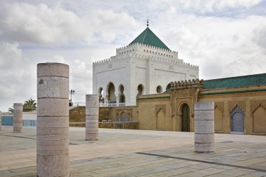 Rabat 'taki Muhammed V anıtı. Fas