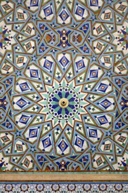 Kazablanka 'daki Hasan II Camii. Fas