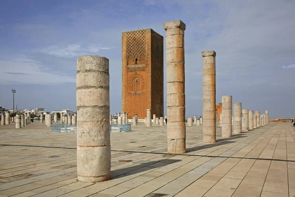 Torre Hassan Rabat Marrocos — Fotografia de Stock