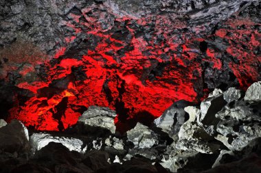 Kungur Buz Mağarası. Perma Krai. Rusya