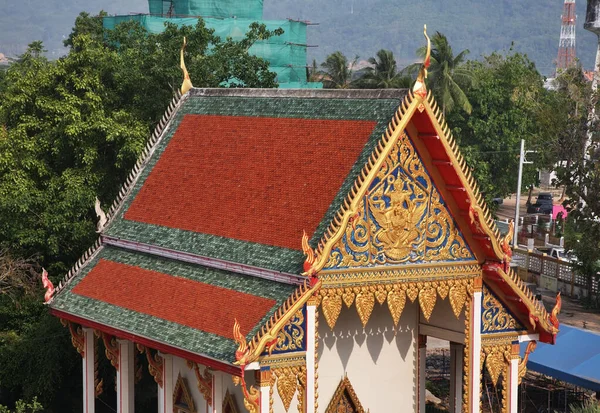 Templo Wat Chalong Wat Chaithararam Subdistrito Chalong Provincia Phuket Tailandia — Foto de Stock