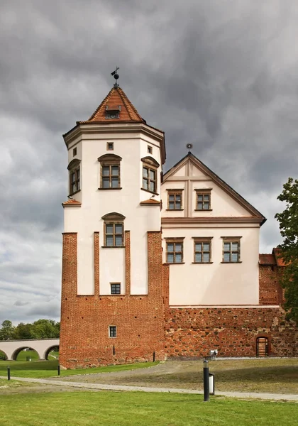 Замок Мірі Білорусь — стокове фото