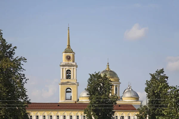 Monastero Nilov Stolobny Island Vicino Ostashkov Oblast Tver Russia — Foto Stock