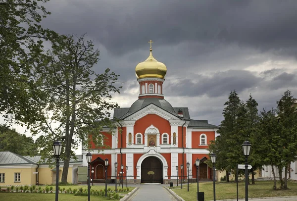 Brama Filippovskaya Filip Kościół Valday Iversky Klasztor Obwód Nowogród Rosja — Zdjęcie stockowe