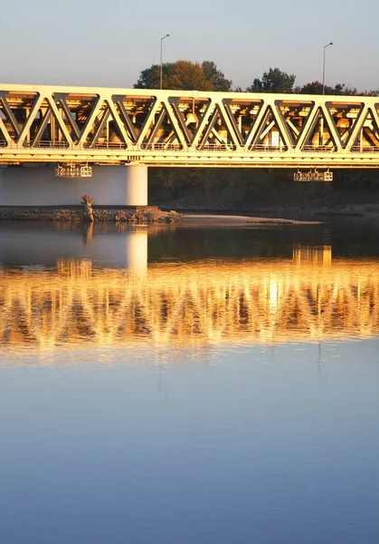 Ponte Modlin Agora Dwor Mazowiecki Polónia — Fotografia de Stock