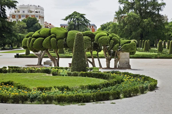 Buen Retiro Parc Parc Retraite Agréable Madrid Espagne — Photo