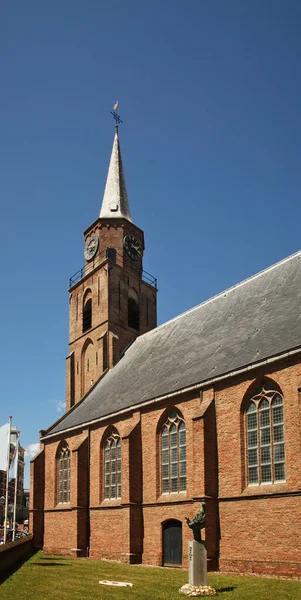 Chiesa Oude Kerk Scheveningen Distretti Aia Den Haag Olanda Meridionale — Foto Stock