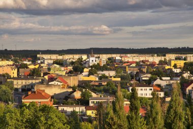 Golub-Dobrzyn manzarası. Polonya