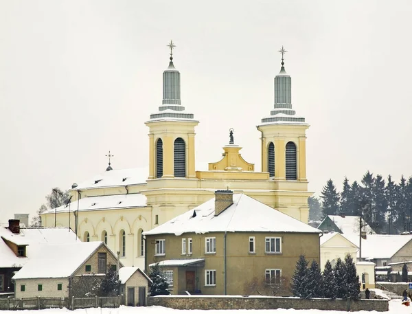 Iglesia Católica San Wenceslao Vawkavysk Belarús — Foto de Stock