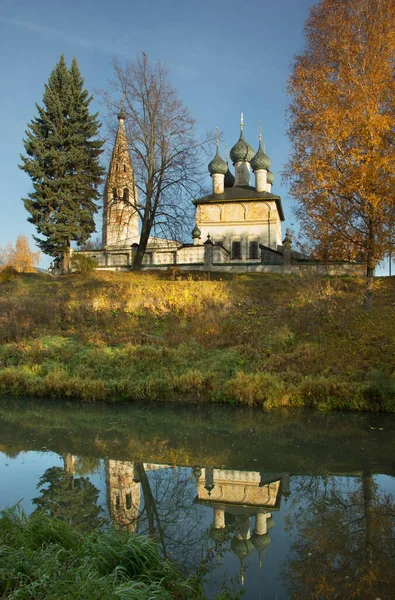 Iglesia Epifanía Iglesia San Nicolás Nerekhta Óblast Kostroma Rusia — Foto de Stock