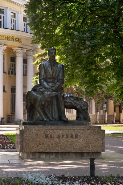 Monumento Ivan Bunin Voronezh Rússia — Fotografia de Stock