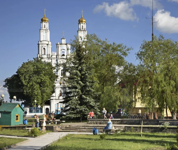 Cattedrale Della Natività Della Vergine Hlybokaye Bielorussia — Foto Stock
