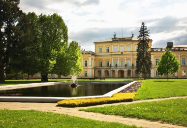 Pulawy 'deki Czartoryski Sarayı. Polonya