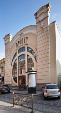 Batumi 'de Apollo sineması. Adjara Özerk Cumhuriyeti. Georgia