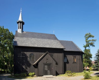 Znin 'deki Aziz Niklas Kilisesi. Polonya