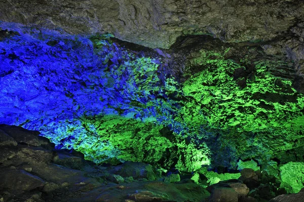 Jaskinia Lodowa Kungur Perm Krai Rosja — Zdjęcie stockowe