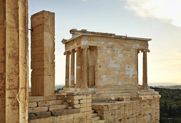 Temple Athena Nike Acropolis Athens Greece — Stock Photo, Image