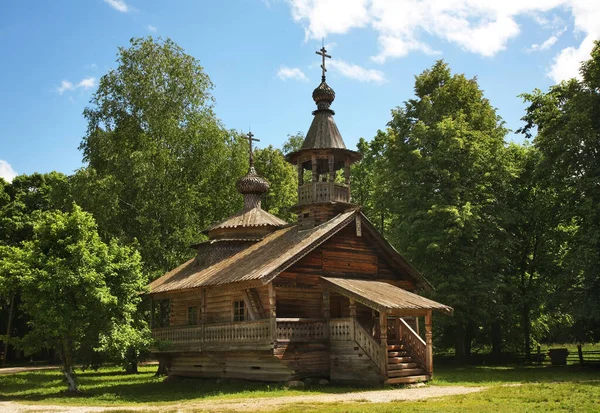 Capilla Kirik Iulita Vitoslavlitsy Pueblo Cerca Novgorod Grande Rusia — Foto de Stock