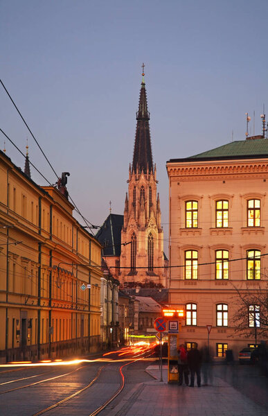 Saint Wenceslas Cathedral in Olomouc. Moravia. Czech Republic