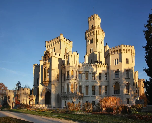 Castillo Hluboka Hluboka Nad Vltavou República Checa — Foto de Stock