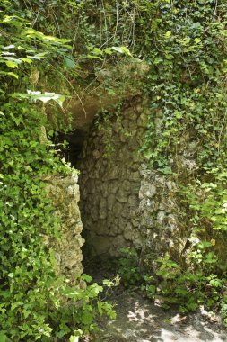 Aladzha 'daki yeraltı mezarlıkları. Bulgaristan