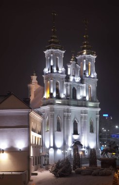 Vitebsk 'teki Diriliş (Voskresenskaya) kilisesi. Beyaz Rusya