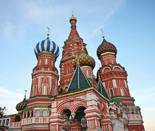 Catedral San Basilio Moscú Rusia — Foto de Stock